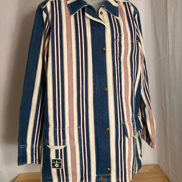 Lauren jeans co large striped jacket - Picture 3 of 12